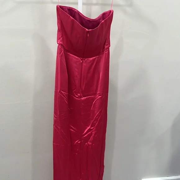 SAU LEE Priyanka Dress in Hot Pink - Picture 10 of 14